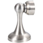 Butoir de porte magn�tique en aspect acier inoxydable but�e de porte avec mat�riel de fixation au sol ...
