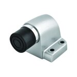 Design mat - butoir de porte renforc� � ressort - aluminium - argent