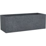 C - cube long 80, pot à fleurs / jardinière, rectangulaire, coloris: stony black, fabriqué avec du plastique ... C - cube long 80, pot à fleurs / jardinière, rectangulaire, coloris: stony black, fabriqué avec du plastique ...