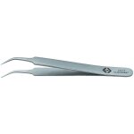 C. k t2317 pince brucelle de prcision pointue, courbe, fine 105 mm