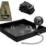 Cabine de douche pliable et portable pour le camping et les animaux de compagnie ? une tente de douche ...