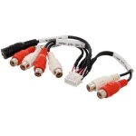 Cable connection aux compatible avec autoradio jvc - rca