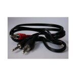 Xpe - c�ble de connexion audio 1m 2 rca + m�le jack 3. 5