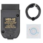 C�ble de diagnostic hex v2 vcds vag com 25. 3 5053 pour lecteur automatique vw / audi / skoda / seat, ...