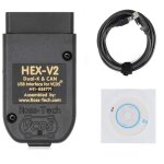 C�ble de diagnostic hex v2 vcds vag com 25. 3 5053 pour lecteur automatique vw / audi / skoda / seat, ...