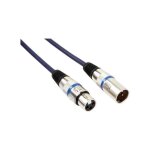 Hq power - cable dmx professionnel - 2 5m