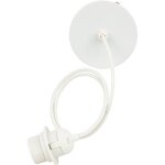 Cable �lectrique pour suspension m�tal blanc l80cm atmosphera cr�ateur d'int�rieur