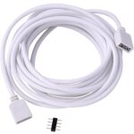 C�ble d'extension de barre lumineuse rvb c�ble de borne de connexion de barre lumineuse led (5m)