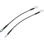 C�ble de sangles de hayon en alliage d'aluminium, 2 pi�ces, remplacement pour pick - up ford ranger