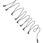 C�ble s�parateur d'alimentation pour p�dales d'effets guitare, cha�ne marguerite 1 � 8 voies