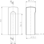 Otlav - cache aluminium pour exacta de ø 14 argent satiné boîte de 10 pièces Otlav - cache aluminium pour exacta de ø 14 argent satiné boîte de 10 pièces