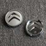 Cache centre de roue 60mm compatible citro�n c4, c5, c6, c4l, c3 - xr, c2 ? couvercle moyeu jante voiture ...