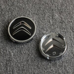 Cache centre de roue 60mm compatible citro�n c4 c5 c6 c4l c3 - xr c2 ? cache moyeu jante voiture en plastique, ...