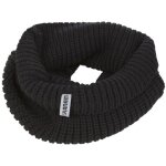 Cache - cou tricot universel noir 100 % polyacrylique