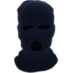 Cache - cou tricot� 3 trous couvre - visage int�gral chaud d'hiver anti - vent pour sports de plein air ...