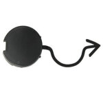 Cache crochet de remorquage de pare - choc arri�re volkswagen touran 1 2003 - 2010