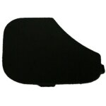 Cache crochet de remorquage pare - choc avant ford fiesta mk5 phase 2 2005 - 2008
