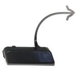 Cache crochet de remorquage de pare - choc avant volkswagen touran 1 phase 2 2007 - 2010