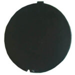 Cache crochet de remorquage sur pare - choc avant fiat grande punto depuis 2005