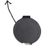 Cache - crochet de remorquage sur pare - choc avant noire 3 portes fiat punto 2 phase 1 1999 - 2003