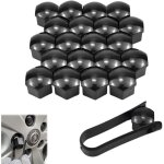 Cache ecrou 17 mm, 20 pi�ces 17mm boulon ecrou couvre, capuchons protection hexagonal pour �crous de ...