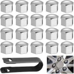 Cache ecrou 17mm, 20 pi�ces cache ecrou, cache boulon, capuchon ecrou, c ache�crous de roue de voiture ...