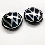 Cache - moyeu de roue 56mm pour volkswagen golf, passat, polo, jetta, bora, santana ? centre de jante ...