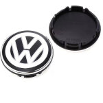 Cache - moyeu de roue 56mm pour volkswagen golf, passat, polo, jetta, bora, santana ? centre de jante ...