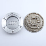 Cache - moyeu de roue 6 trous compatible audi a6 c5, a4 b7, tt, a8 ? centre de jante, capuchon de moyeu ...