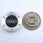 Cache - moyeu de roue 6 trous compatible audi a6 c5, a4 b7, tt ? centre de jante, capuchon de moyeu pour ...