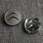 Cache moyeu de roue 60mm compatible citro�n c4, c5, c6, c4l, c3 - xr, c2 ? couvercle centre de jante ...