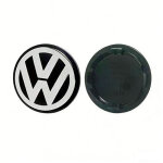 Cache - moyeu de roue 70mm pour volkswagen golf, passat, polo, jetta, bora, santana ? centre de jante ...