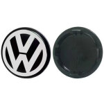 Cache - moyeu de roue 76mm pour volkswagen golf, passat, polo, jetta, bora, santana ? centre de jante ...