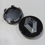 Cache - moyeux universel renault 60mm, lot de 4 pi�ces pour koleos, scenic, fluence, latitude ? accessoire ...