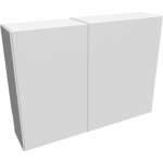 Atole - cache nourrice plomberie en acier blanc - largeur r�glable - taille 4 : 650 x 605 � 1150 x 150 ...