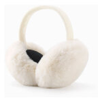 Cache - oreilles d'hiver pour femme, cache oreilles d'hiver amovibles et lavables en peluche chaude tricot� ...