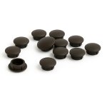 Cache vis brun �6mm - lot de 10