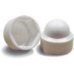 Ajile - cache vis Écrou de protection m10 clef de 17 mm - plastique blanc Ajile - cache vis Écrou de protection m10 clef de 17 mm - plastique blanc