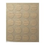 Cache - vis pvc - conditionnement : 100 - dcor : htre - itar