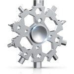 Cadeau homme, outil multifonction flocon de neige avec fonction fidget spinner, quipement de survie ...
