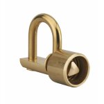 Thirard - cadenas d'artillerie talon droit anse laiton triangle 14 mm