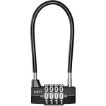 Cadenas � combinaison, cadenas � anse longue, serrure � combinaison � 4 chiffres, petit numero cadenas ...