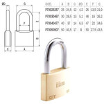 Cadenas en laiton de 30 mm, arc moyen, ka city iseo