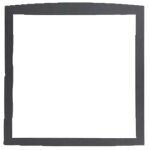 Cadre d'encastrement pour boite aux lettres o'portail renz - finition mate - gris - ral 7016 Cadre d'encastrement pour boite aux lettres o'portail renz - finition mate - gris - ral 7016