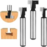 Cadre photo en bois tenture murale couteau trou de serrure en forme de t 3pc