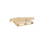 Rehausse de palette l1200xl800mm 4 charnires h. utile 200mm bois rsineux - 7550200