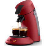 Philips cafeti�re � dosettes rouge - senseo original plus - csa210. 91