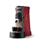 Cafeti�re � dosette philips senseo� select csa240 / 91 1450 w rouge intense et gris cachemire