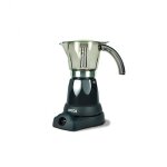 Cafeti�re �lectrique italienne noire - 6 tz