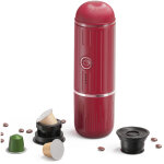 Cafeti�re �lectrique portable compatible avec les dosettes ns et le caf� moulu, 19 bars, 100 w, chauffe ...